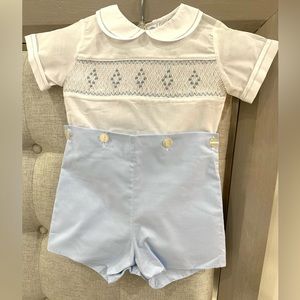 NEW: Feltman Brothers Smocked Diamond Bobby Suit
